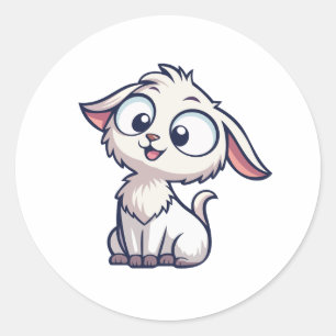 Adesivo de Animal de Desenho Animado Fofo
