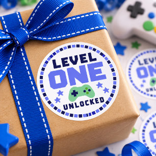 Adesivo de Aniversário de 1 Ano de Jogador Nível U