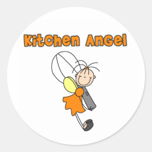 Adesivo de Anjo Fada da Cozinha