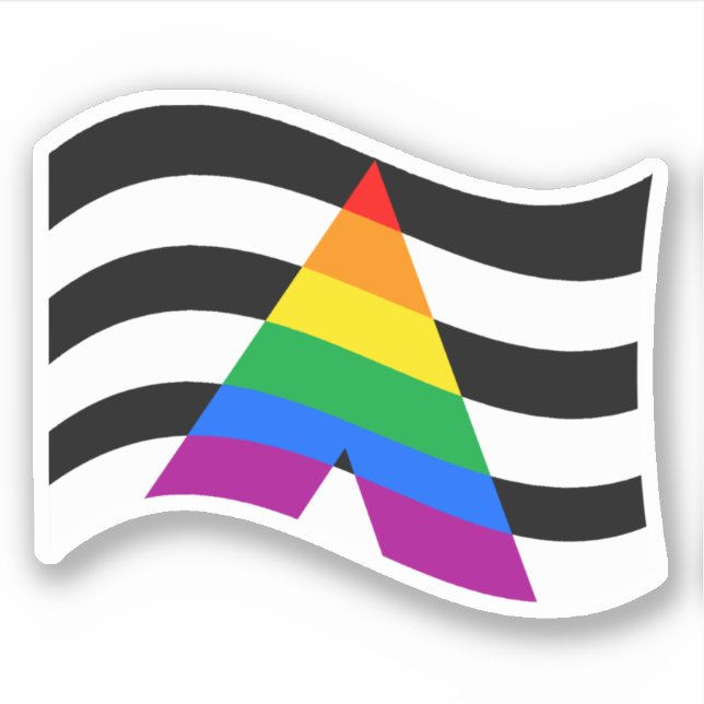 ADESIVO DE APOIO LGBTQ (Frente)