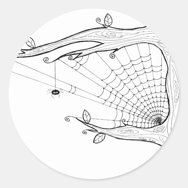 Adesivo de aranha (Frente)