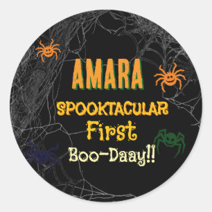 Adesivo de Aranha de Favor de Halloween Adesivo de