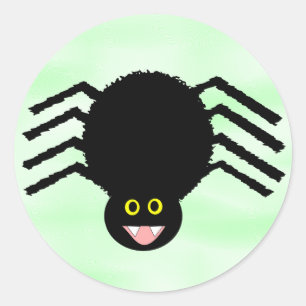 Adesivo de aranha preta