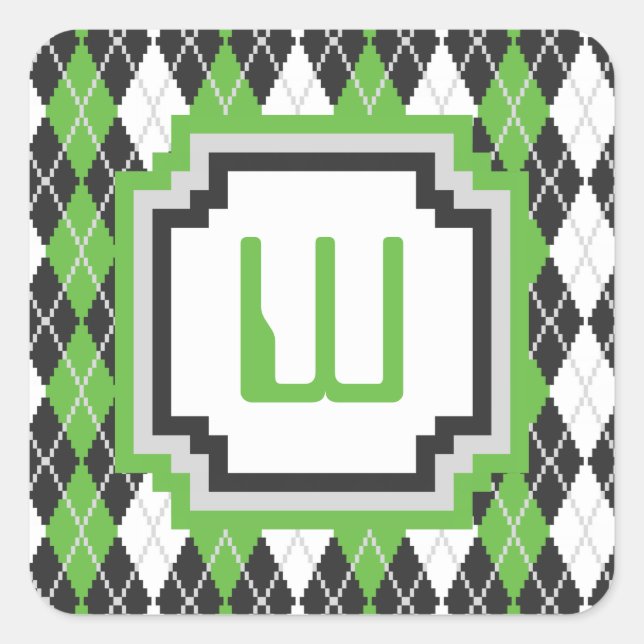 Adesivo de Argyle Retroativo (Frente)