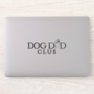 Adesivo de Arte de Linha Minimalista Clube do Pai 
