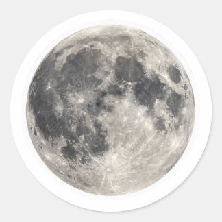 Adesivo de Arte Estética do Céu Noturno de Lua Che