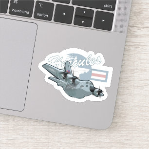 Adesivo de avião de desenho