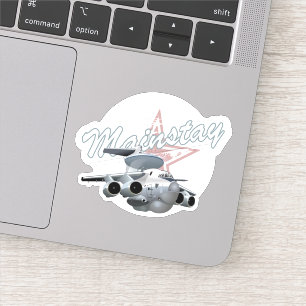 Adesivo de avião de desenho