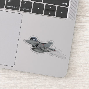 Adesivo de avião de desenho