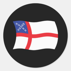 Adesivo de bandeira da Igreja Episcopal dos EUA