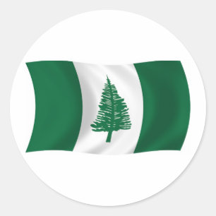 Adesivo de Bandeira da Ilha Norfolk