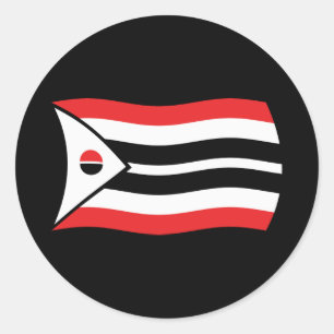 Adesivo de bandeira da tribo Arapaho