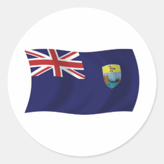 Adesivo de bandeira de Santa Helena