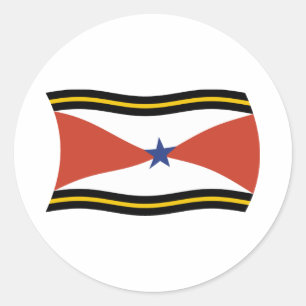 Adesivo de bandeira do povo Akha