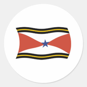 Adesivo de bandeira do povo Akha