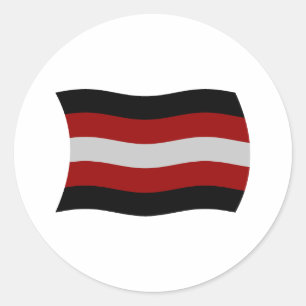 Adesivo de Bandeira do Satanismo