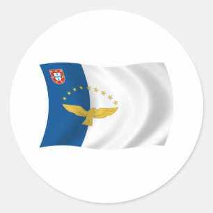 Adesivo de Bandeira dos Açores