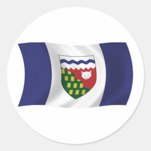Adesivo de Bandeira dos Territórios do Noroeste
