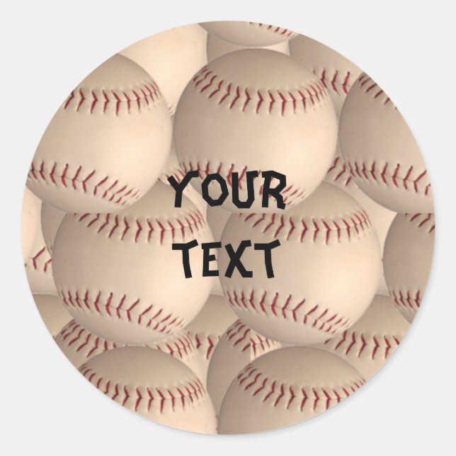 adesivo de baseball (Frente)