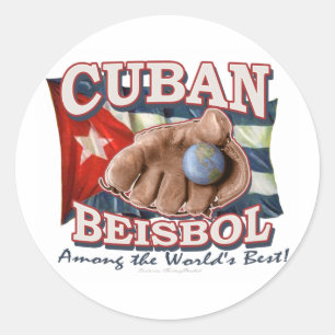 Adesivo de Beisebol Cubano