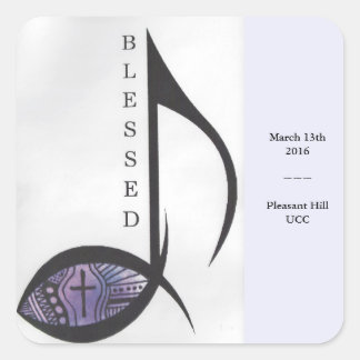 Adesivo de bênção de instrumentos