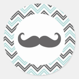 Adesivo de Bigode Chevron