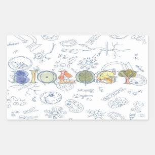 Adesivo de biologia
