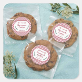 Adesivo de Biscoitos Caseiros