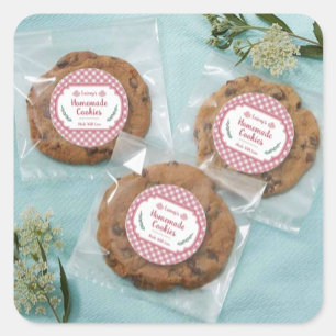 Adesivo de Biscoitos Caseiros