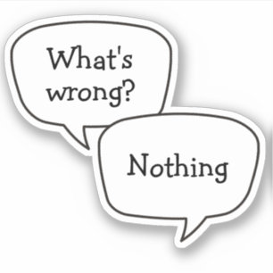 Adesivo de bolhas de voz