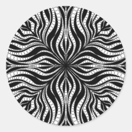 Adesivo de Bolinhas Preto e Branco