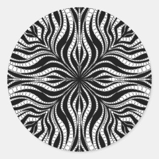 Adesivo de Bolinhas Preto e Branco