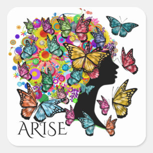 Adesivo de borboleta