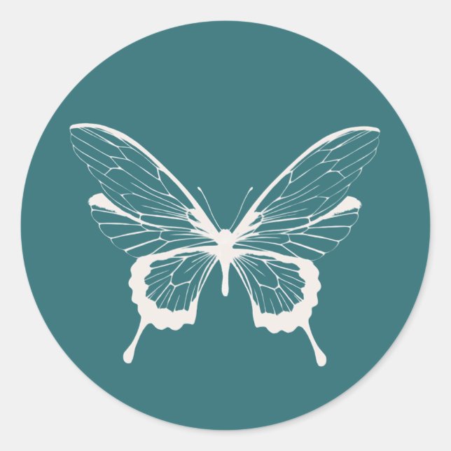 Adesivo de Borboleta (Frente)
