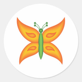 Adesivo de Borboleta Alien