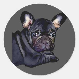 Adesivo de Bulldog Francês