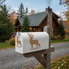 Adesivo de caixa de correio de cervo