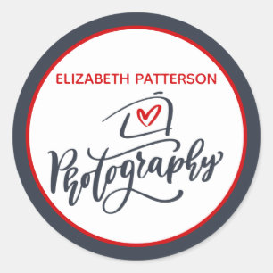 Adesivo de Câmera de Fotógrafo