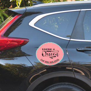 Adesivo de carro para negócios de panificação