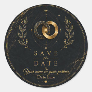 Adesivo de Casamento Edição Meia-Noite Sacralidade