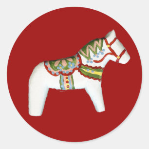Adesivo de Cavalo Branco