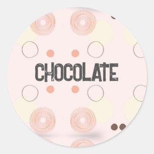 Adesivo de chocolate