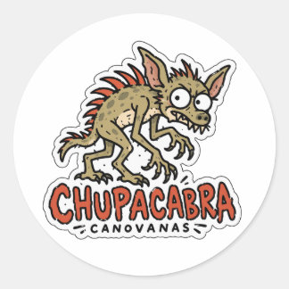 Adesivo de Chupacabra Canovanas Porto Rico Criptoz