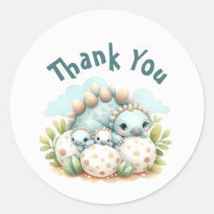 Adesivo de Chuveiro de Bebê Dinossauro Dino Mite F