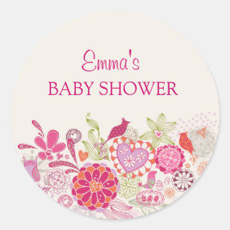 Adesivo de Chuvinha de Bebê Jardim em Flor | Baby