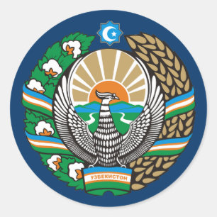 Adesivo De "COA Uzbekistan "
