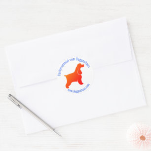 Adesivo de cocker spaniel