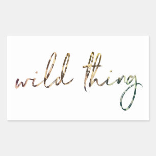 adesivo de coisas selvagens