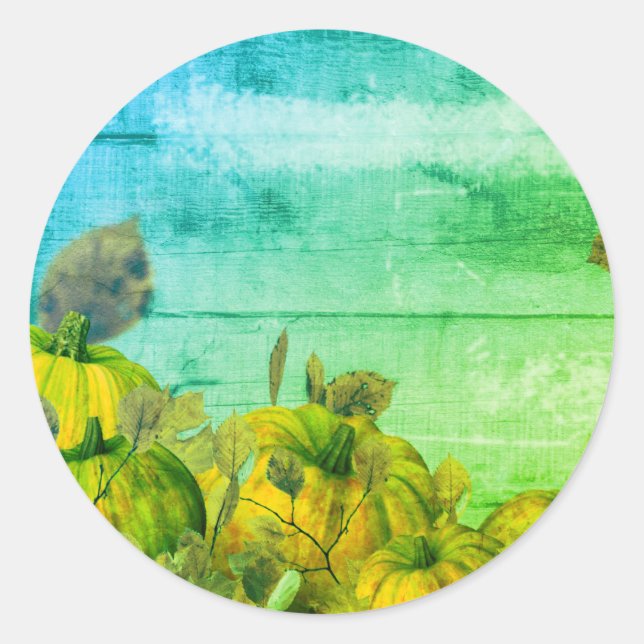 Adesivo de colchetes de abóbora (Frente)