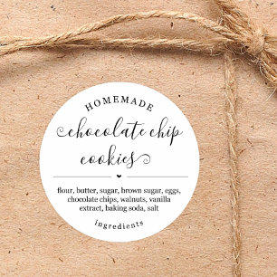 Adesivo de Comida personalizado